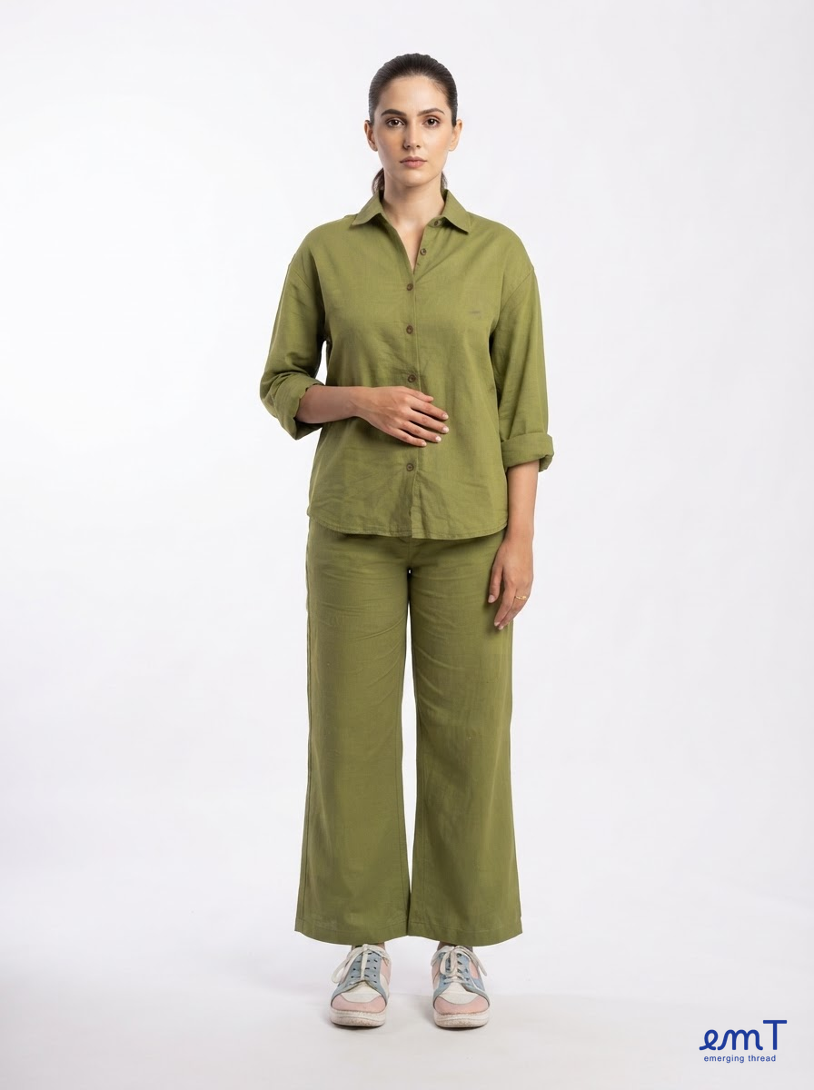Olive Mist Co-ord Set (Women)
