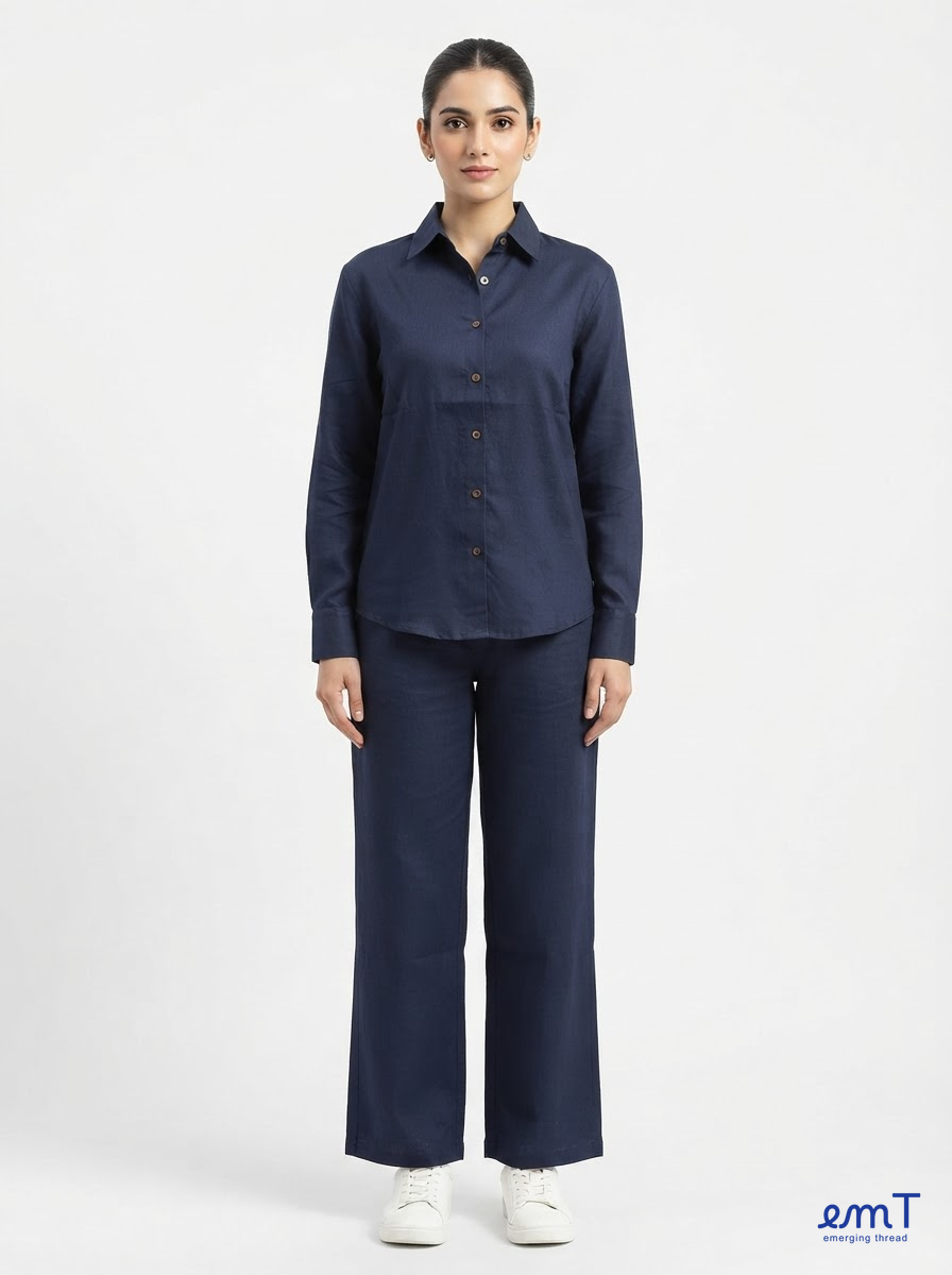 Navy Muse Co-ord Set (Women)