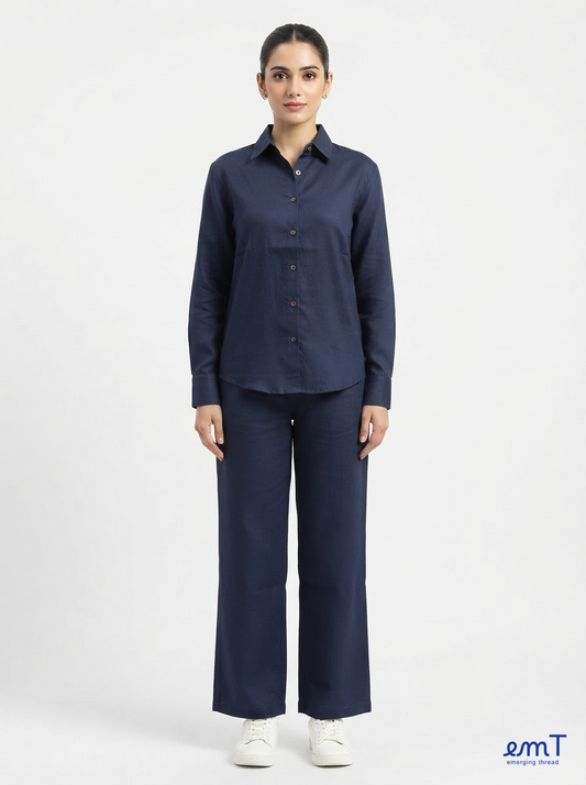 Navy Muse Co-ord Set (Women)