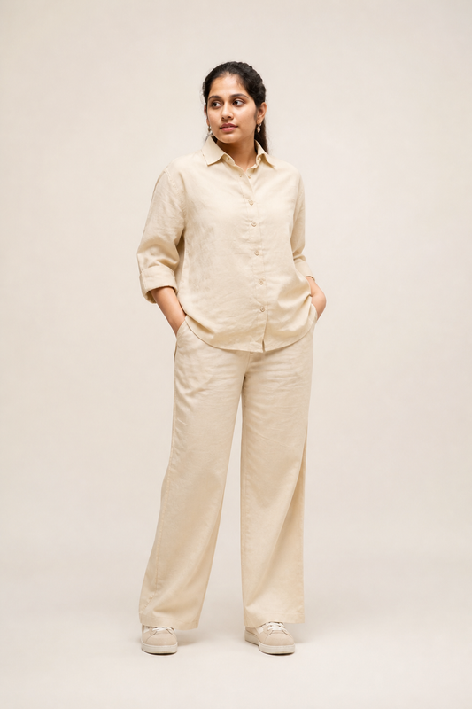 WOMEN'S CO-ORD SET Sand Shell