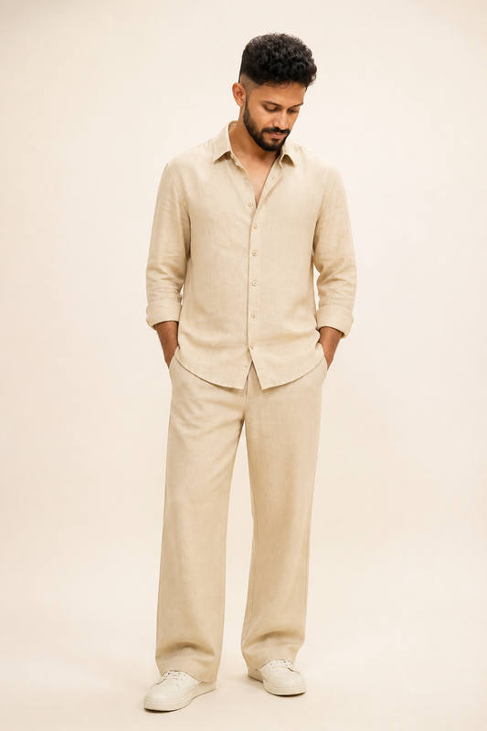 MEN'S CO-ORD SET Dune Shell