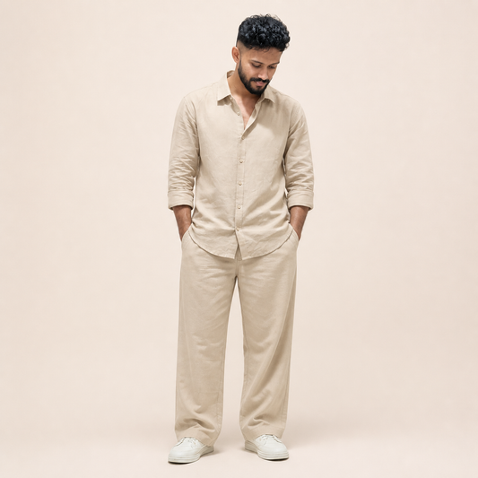 MEN'S CO-ORD SET Dune Shell